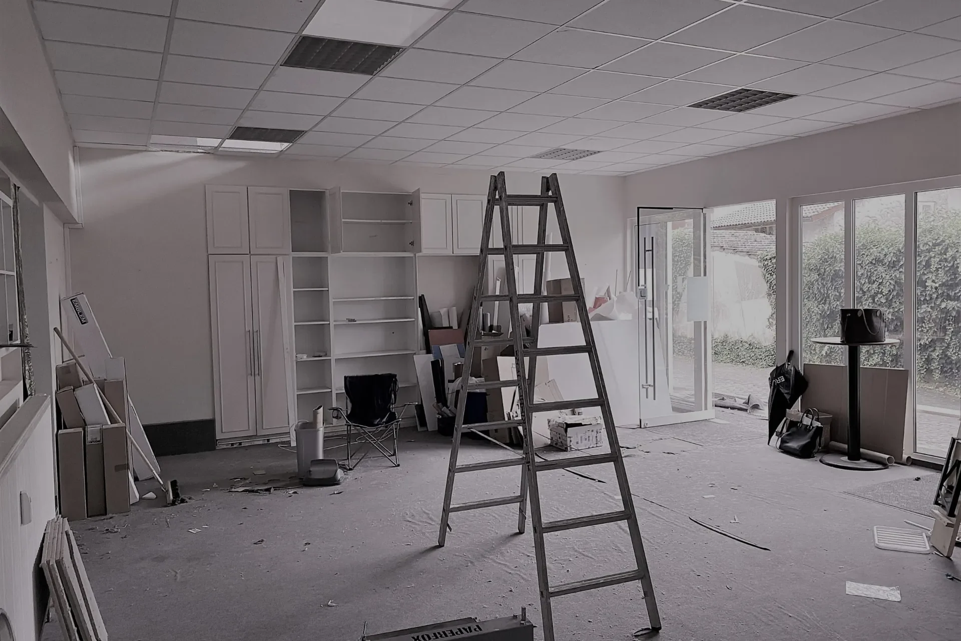 Vorher: INHOUSE56 PartG mbB, Mainz, 2020; Coworking Spaces