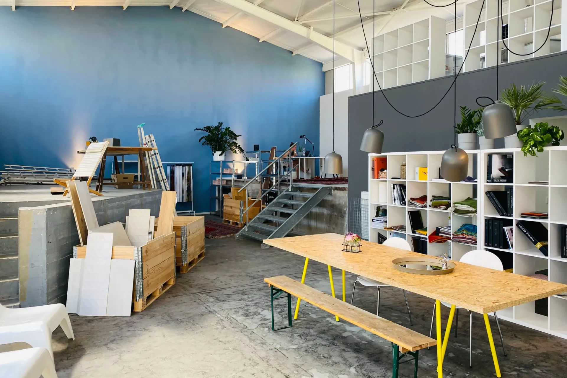 Nachher: INHOUSE56 PartG mbB, Mainz, 2020; Coworking Spaces